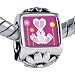 Cartoon Theme Photo Flower European Charm Bead title=