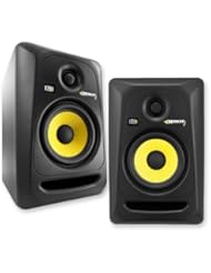 Musical Instruments: KRK RP5G3-NA Rokit 5 Generation 3 Powered Studio Monitor - Pair - KRK