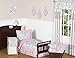 Sweet Jojo Designs Pink, Gray and White Elizabeth Baby Changing Pad Cover