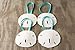 Hinterland Trading 4 Sand Dollar Seashell Nautical Christmas Ornaments