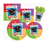 Way To Go Grad Paper Cups 8ct