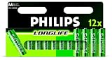 Philips Long Life Batterie AA Mignon 12er Pack
