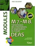M7, M8 : transmission des informations et organisation du travail DEAS : Modules aide-soignant