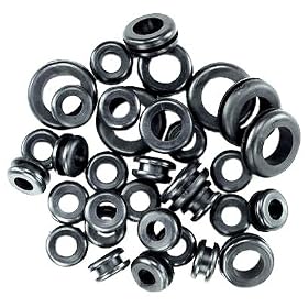 Ancor 750000 Marine Grade Electrical Wire Grommets Combo Pack (1 4 to 3 4-Inch, 45-Pack) by 