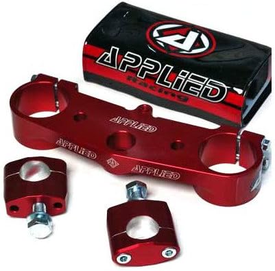 07-16 HONDA CRF150R: Applied Wrap Top Clamp (RED)