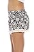 Just Love Robe / Robes for Women,Black/Cream Floral,Large,Black/Cream Floral,Large