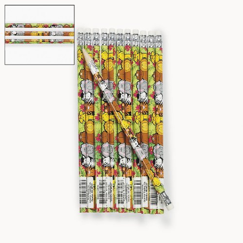 Wooden Zoo Animal Pencils (2 dz)