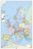 Poster Europe Map - political German - Gr��e 61 x 91,5 cm - Maxiposter