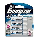 Lithium Battery, AA, 8/PK