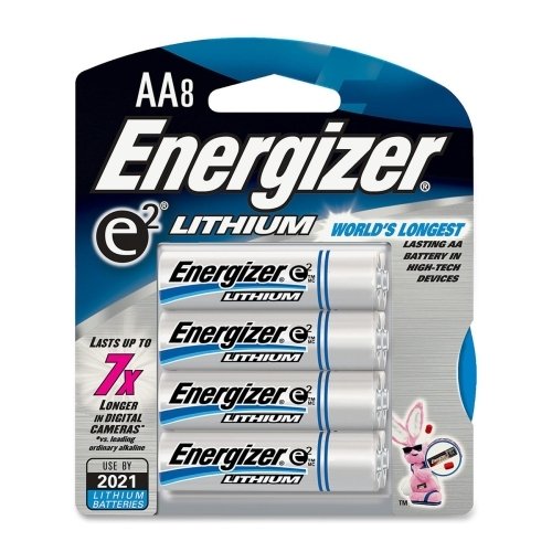 Lithium Battery, AA, 8/PK