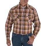 Search : Wrangler® Vintage Plaid Western Shirt