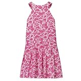 Girls' Cherokee® Button Neck Dress - Pink Floral