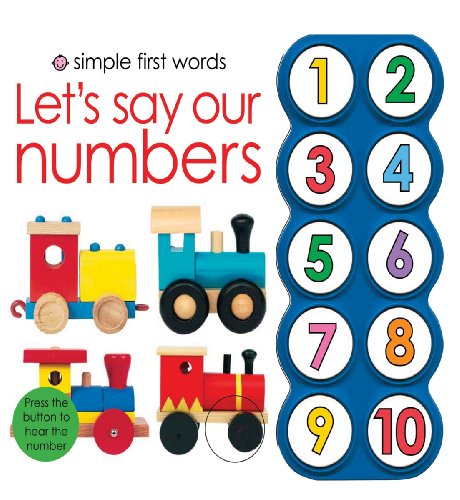 Simple First Words Lets Say Our Numbers Book
