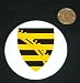 3 button / pin printed with Saxony
