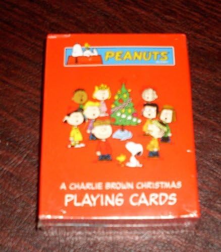 Peanuts Snoopy a Charlie Brown Christmas Red Deck Playing Cards