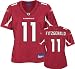 Larry Fitzgerald Red Reebok Premier Arizona Cardinals Women's Jersey - Small