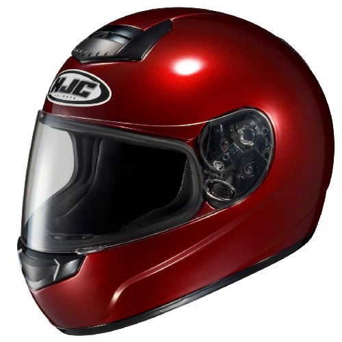 HJC CS-R1 Full Face Motorcycle Helmet Wine S