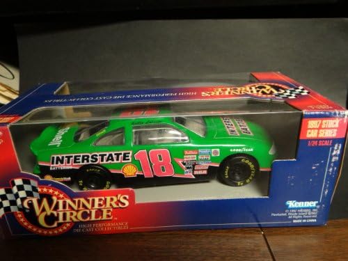 Dubblebla Winners Circle Bobby Labonte Car # 18 Interstate Battery NASCAR Diecast Race Car 1997 1:24 Scale
