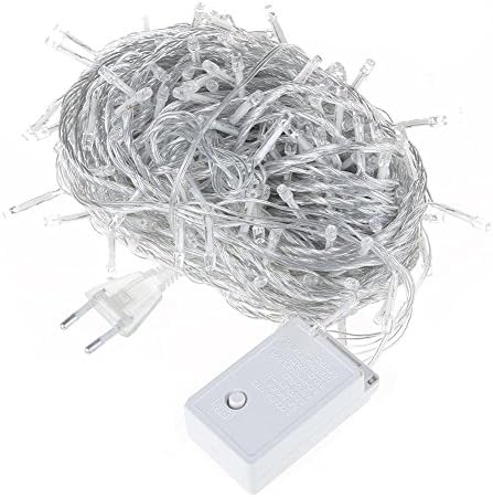 Livingly Light Decorative Christmas Wreath Copper Wire 30 M 300 LED Multicolored String Lights EU Plug