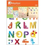 Colorful Alphabet Letters & Numbers Wall Sticker Decals
