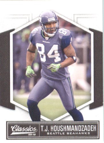 2010 Donruss Classics Football Card # 88 T.J. Houshmandzadeh / Seattle Seahawks / NFL Trading Card by Panini in Protective Screwdown Case