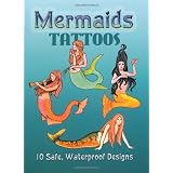 Mermaids Tattoos (Dover Tattoos) (Paperback)