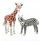 Godinger GIRAFFE/ZEBRA SALT/PEPPER
