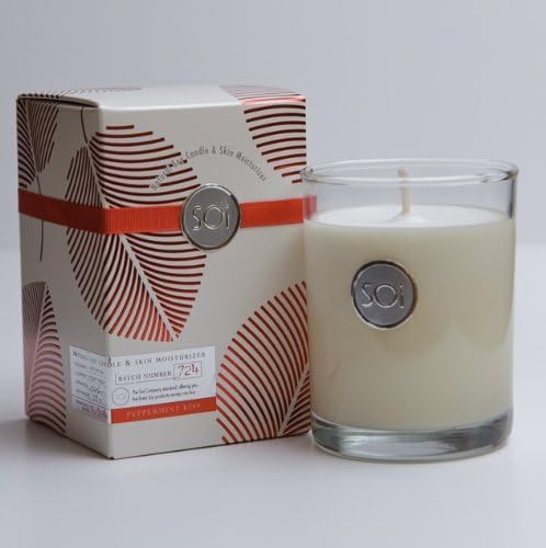 Soi Candles Peppermint Kiss 13.5oz Boxed Highball