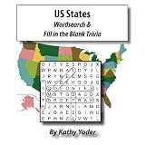 US States: 50 Word Search Puzzles ~ Kathy Yoder