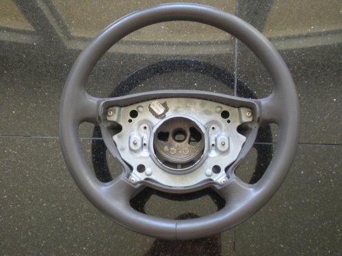 Mercedes Benz - W211 2003, 2004, 2005, 2006 E320, E350, E500 Ash Gray Leather Steering Wheel