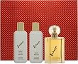Enigma by Alexandra de Markoff for Women 3 Piece Set Includes: 1.7 oz Essence Mist + 4.0 oz Perfumed Body Lotion + 4.0 oz Perfumed Foaming Body Wash