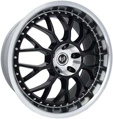 Stern ST-8 Hyper Mesh II 19X8.5 5X120 +13mm Gloss Black Wheel Rim