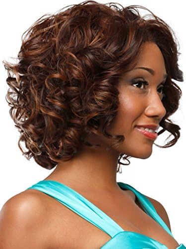 JjYy Women's Fashion Short Curly Hair Wig 3 Color High-Quality Wig Cap