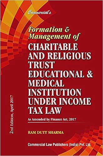 Formation & Management of Charitable and Religious Trust Educational & Medical Institution