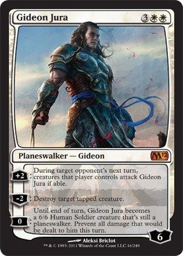 Magic: the Gathering - Gideon Jura - Magic 2012