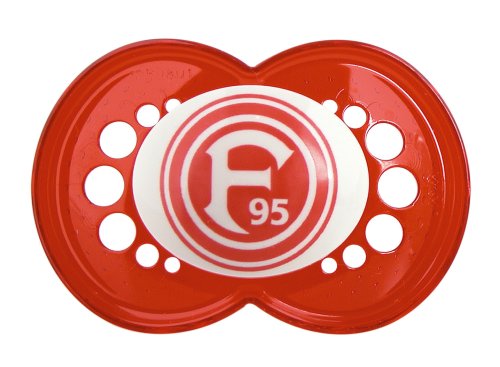 MAM Babyartikel 661785 - Ulti MAM Silikon, Schnuller, Bundesliga Fortuna Duesseldorf, Do ppelpack