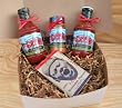 Gates Bar-B-Q Sauce Combo: 2 Bottles Original Classic, 1 Bottle Seasoning Dry Rub, & Hot/Spicy Microwave Popcorn (Kansas City Barbecue)
