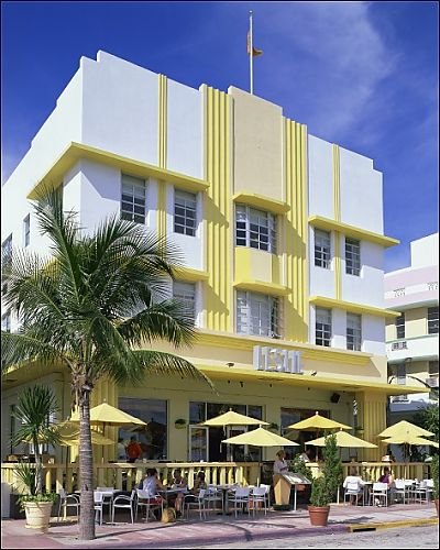 Photographic Prints of The Leslie Hotel, Ocean Drive, Art Deco District, Miami Beach, South Beach, from Robert Harding