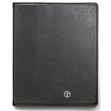 SoftBank SELECTION iPad ケース プレーン型押し ブラック