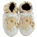Robeez Infant/Toddler Giraffe Soft Sole Crib Shoe