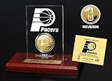 Indiana Pacers 24KT Gold Coin Etched Acrylic