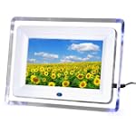 DIGIFLEX 7" White Digital Photo Frame...