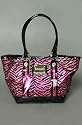 Betsey Johnson The Zsa Zsa Zebra Small Tote in Pink,Bags (Handbags/Totes) for Women