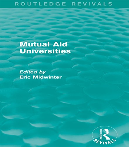 Mutual Aid Universities (Routledge Revivals)