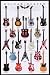 Guitar Heaven - Poster (Collection Of Classic Guitars, Strat, Tele, Les Paul, PRS, Flying V...) (Siz
