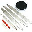 6Pc Watch Hand Presser Remover Reversible Set Oil Tools
