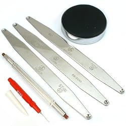 6Pc Watch Hand Presser Remover Reversible Set Oil Tools