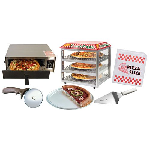 Wisco Pizza Concession Combo Deal 12", Standard Oven