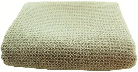 Fina Ultra Absorbent Microfiber Waffle Towel - ONE E-Large Body(29"x55") Towel in Sage Color ONLY(Bath,Spa,Swimming,Travel,Gym.)