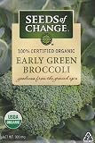 Seeds of Change Organic Early Green Broccoli Seeds - 500 mg